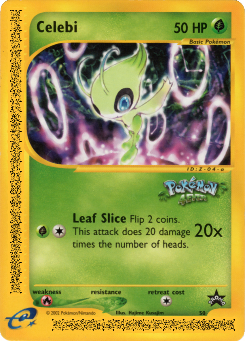Celebi Promo Card #50